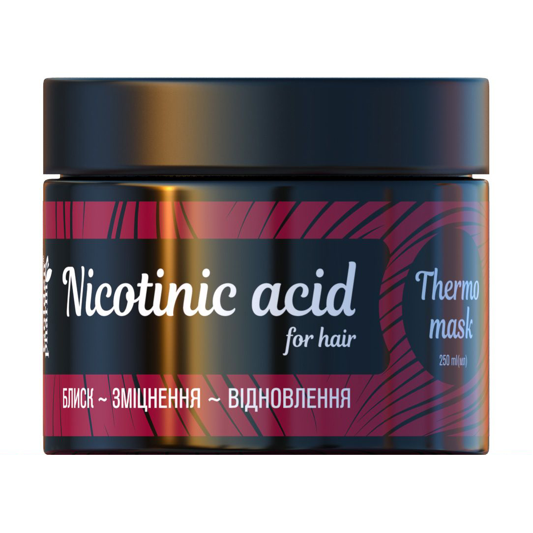 Термо-маска для волосся Golden Pharm Nicotinic Acid For Hair, 250 мл